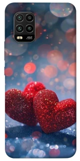 Чехол на Xiaomi Mi 10 Lite Red hearts фото 1 из 1