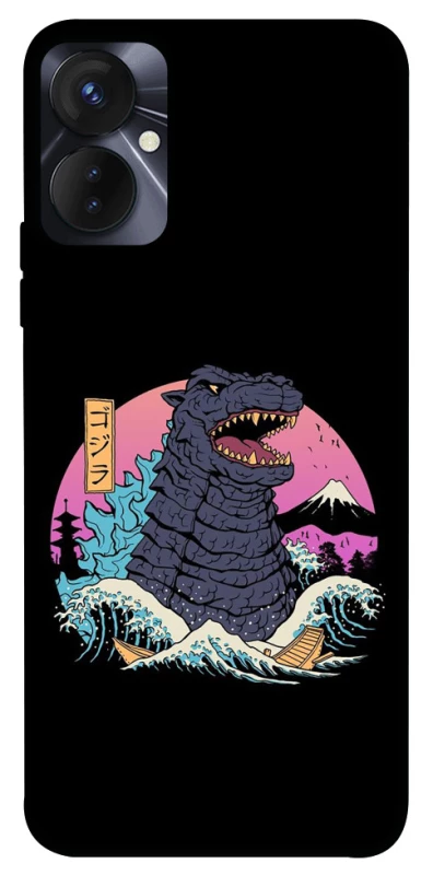 Чехол на TECNO Spark 9 Pro (KH7n) Годзила фото 1 из 1