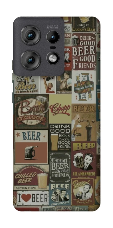 Чохол на Motorola Edge 50 Pro Retro collage ver.1 фото 1 з 1