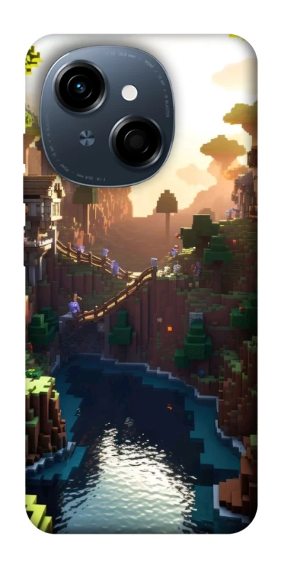 Чохол на TECNO Spark Go 1 Minecraft sunset фото 1 з 1