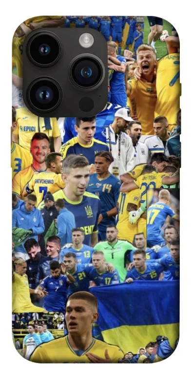 Чохол на Apple iPhone 14 Pro (6.1") UA-Football ver.6 фото 1 з 1