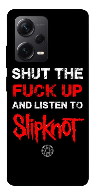 Чехол на Xiaomi Redmi Note 12 Pro+ 5G Slipknot vibes фото 1 из 1