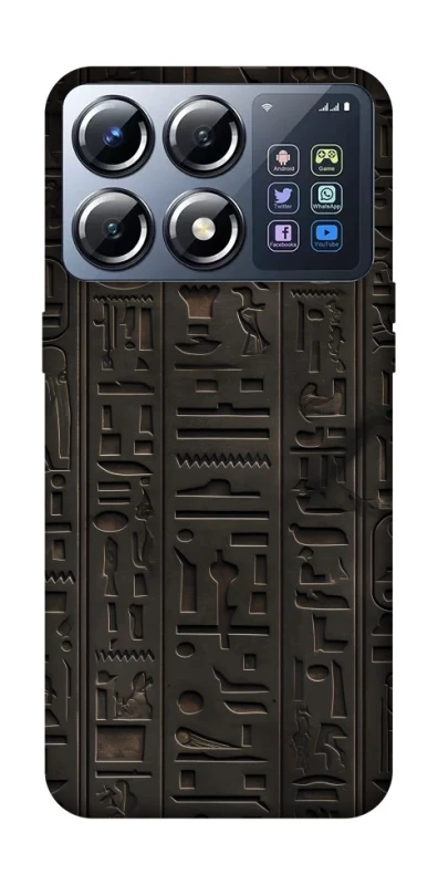 Чохол на Xiaomi POCO X8 Pro Hieroglyphs фото 1 з 1