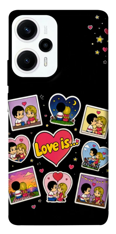 Чохол на Xiaomi Poco F5 / Note 12 Turbo Love is ver.2 фото 1 з 1