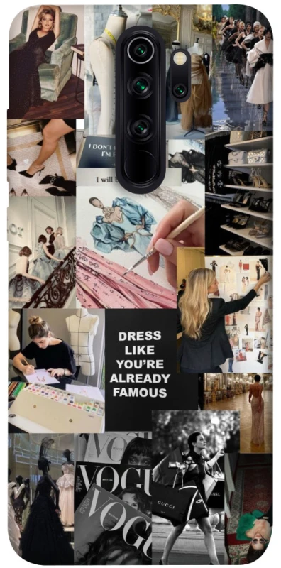 Чохол на Xiaomi Redmi Note 8 Pro Fashion collage ver.11 фото 1 з 1