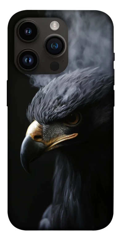Чехол на Apple iPhone 14 Pro (6.1") black eagle фото 1 из 1