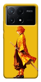 Чехол на Xiaomi Poco X6 Agatsuma Zenitsu фото 1 из 1