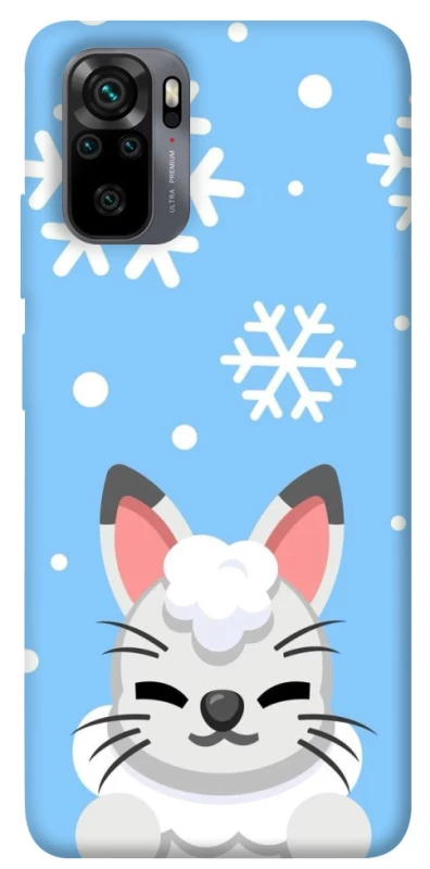 Чохол на Xiaomi Poco M5s Adopt Me Snow Kitty Smile фото 1 з 1