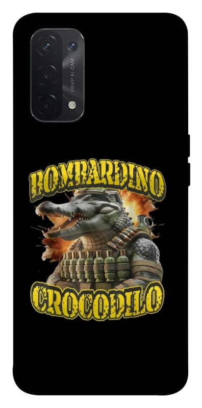 Чохол на Oppo A54 5G / A74 5G Bombardino Crocodilo фото 1 з 1