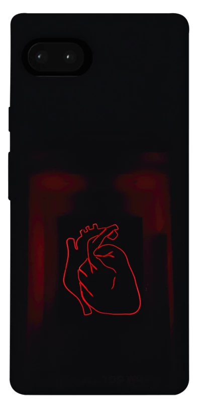 Чехол на Google Pixel 7a Красное сердце фото 1 из 1