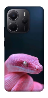 Чохол на Xiaomi Redmi Note 14 4G (Europe version) Рожева змія фото 1 з 1