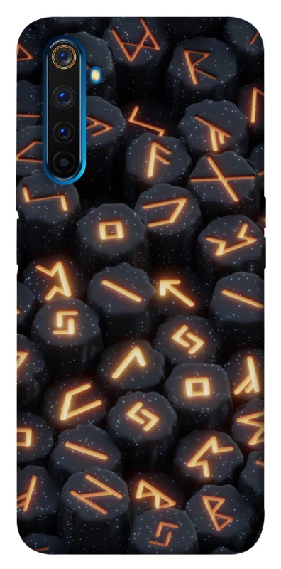Чохол на Realme 6 Pro Вогняні руни фото 1 з 1