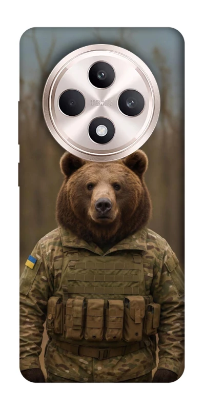 Чехол на Oppo Reno 12 F 4G/5G Медведь защитник фото 1 из 1