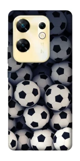 Чехол на Infinix Zero 30 4G Футбольные мячи фото 1 из 1