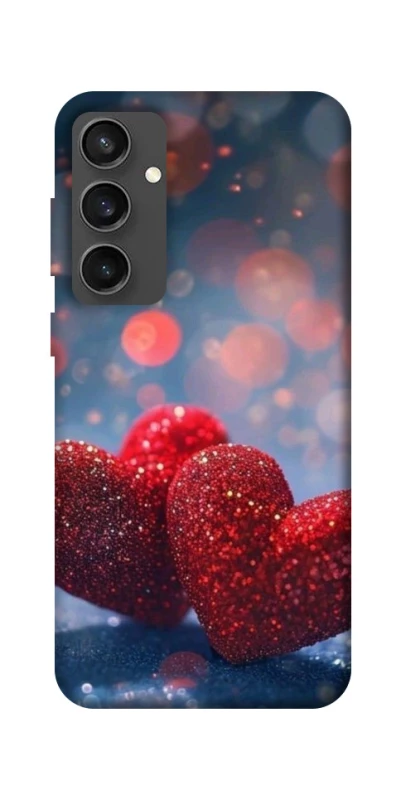 Чохол на Samsung Galaxy S24 FE Red hearts фото 1 з 1