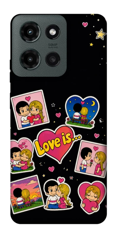 Чохол на Motorola Moto G Power (2025) Love is фото 1 з 1