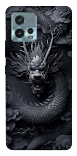 Чехол на Motorola Moto G72 black dragon фото 1 из 1