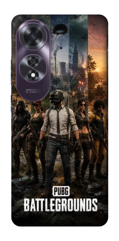 Чехол на Oppo A60 PUBG фото 1 из 1