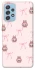 Чехол на Samsung Galaxy A52 4G / A52 5G Pink bows and Labubus фото 1 из 1