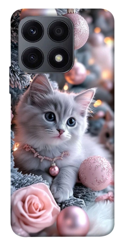 Чехол на Huawei Honor X8a Christmas Kitty фото 1 из 1