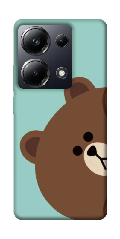 Чехол на Xiaomi Poco M6 Pro 4G bear фото 1 из 1