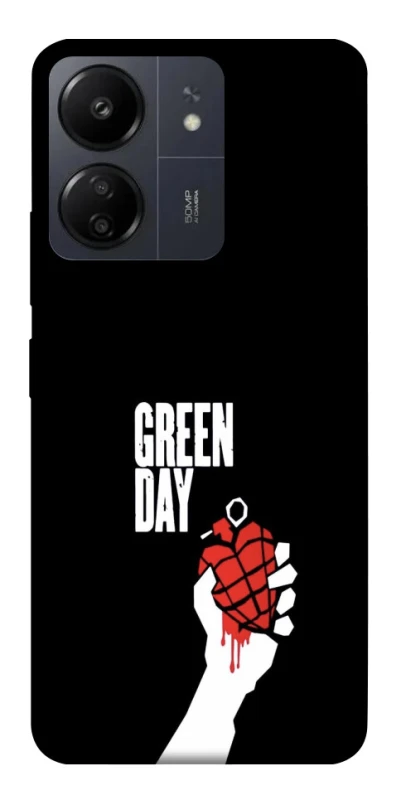 Чохол на Xiaomi Redmi 13C Green Day logo фото 1 з 1