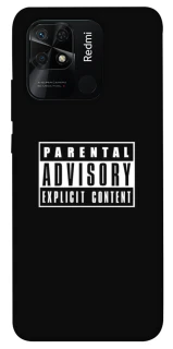 Чохол на Xiaomi Redmi 10C Parental Advisory Label фото 1 Чохол на Xiaomi Redmi 10C Parental Advisory Label фото 1 з 1