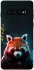 Чохол на Samsung Galaxy S10 Cyber Red Panda фото 1 з 1