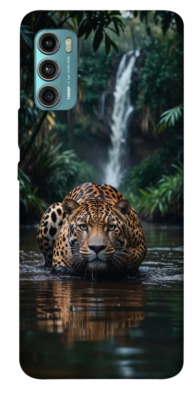 Чохол на Motorola Moto G60 Leopard in water фото 1 з 1