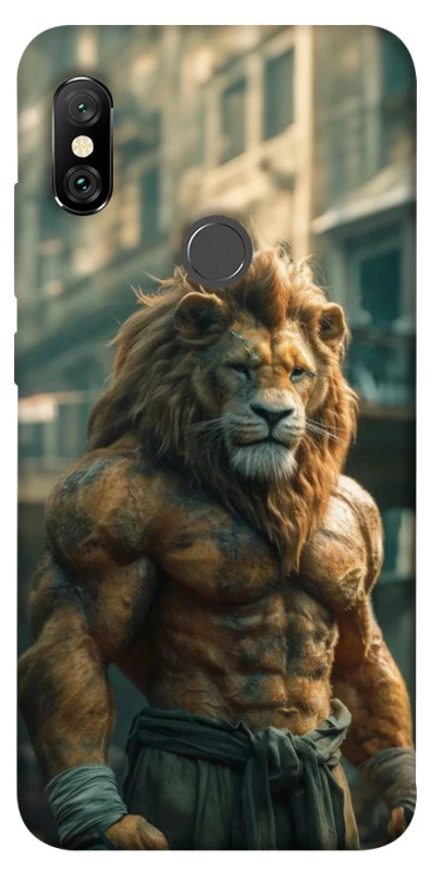 Чохол на Xiaomi Redmi Note 6 Pro Лев фото 1 з 1