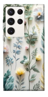 Чехол на Samsung Galaxy S23 Ultra Floral design ver.4 фото 1 из 1