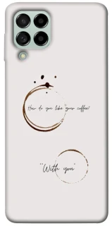 Чехол на Samsung Galaxy M53 5G Coffee with you фото 1 из 1