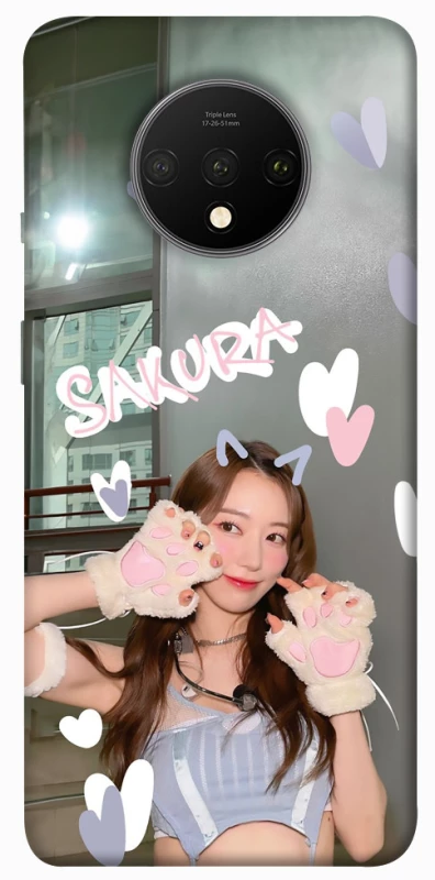 Чохол на OnePlus 7T Sakura - LE SSERAFIM фото 1 з 1