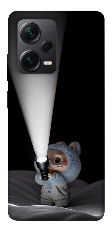 Чохол на Xiaomi Redmi Note 12 Pro+ 5G Labubu with flashlight ver.3 фото 1 з 1