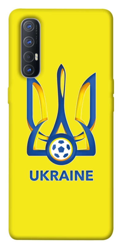 Чехол на Oppo Reno 3 Pro Футбольный Герб фото 1 из 1