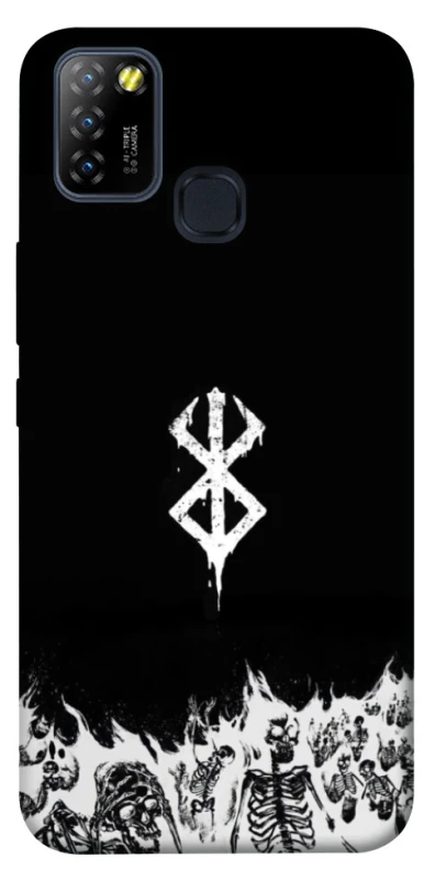 Чохол на Infinix Hot 10 Lite Berserk skeletons фото 1 з 1