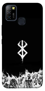 Чехол на Infinix Hot 10 Lite Berserk skeletons фото 1 из 1