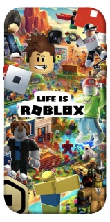 Чохол на Samsung A720 Galaxy A7 (2017) Life is Roblox фото 1 з 1