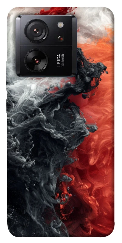 Чохол на Xiaomi 13T Pro Black and Red фото 1 з 1
