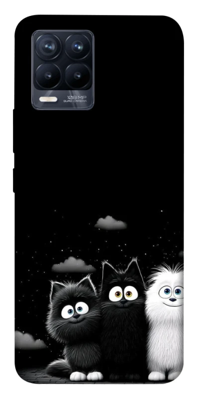 Чехол на Realme 8 Three Cats фото 1 из 1