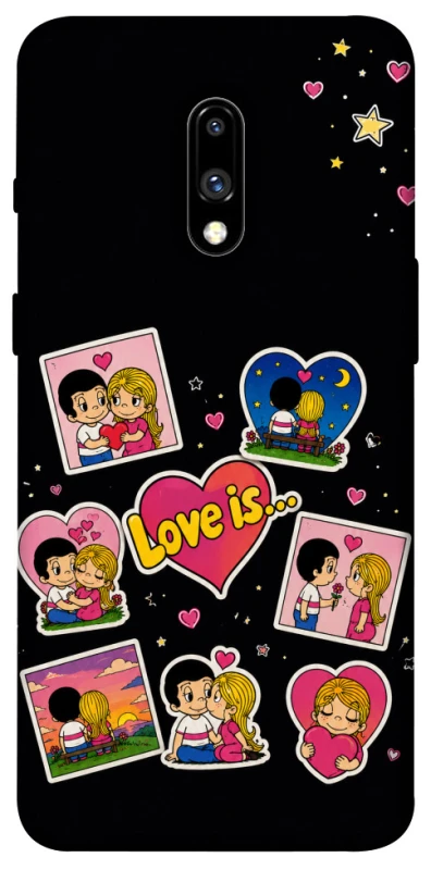 Чохол на OnePlus 7 Love is фото 1 з 1