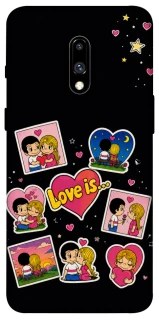 Чехол на OnePlus 7 Love is фото 1 из 1