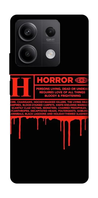 Чохол на Xiaomi Redmi Note 13 5G Horror Halloween фото 1 з 1