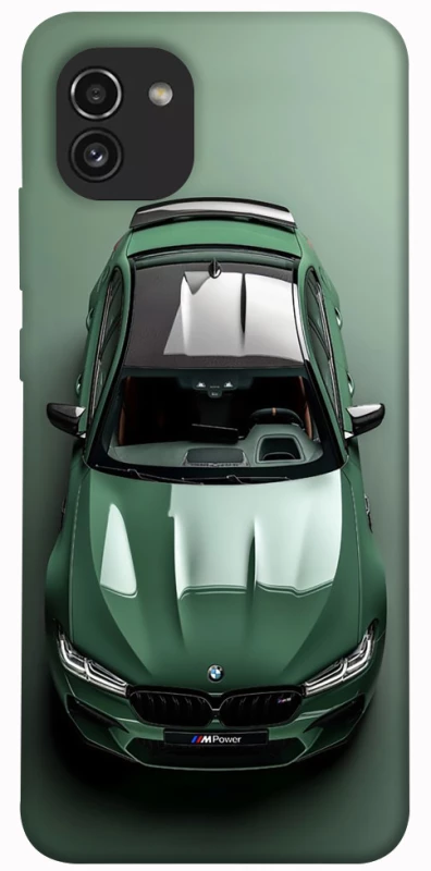 Чехол на Samsung Galaxy A03 BMW green фото 1 из 1