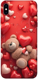 Чехол на Apple iPhone XS Max (6.5") bear in hearts фото 1 из 1
