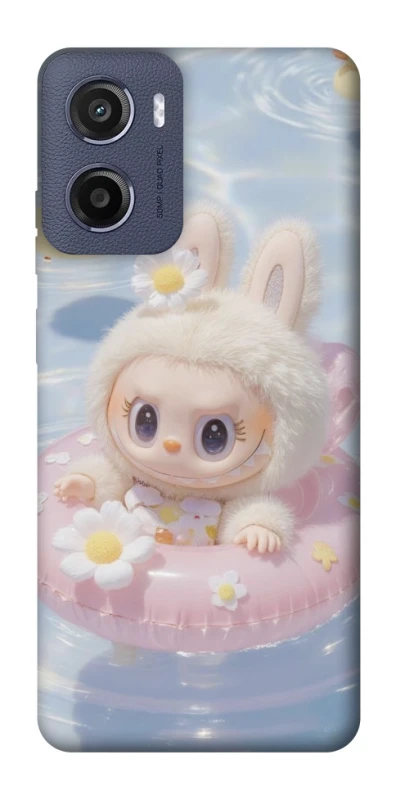 Чохол на Motorola Moto G05 Labubu swimming фото 1 з 1