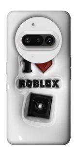 Чохол на Nothing Phone (3a) I love Roblox фото 1 з 1