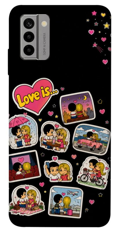 Чохол на Nokia G22 Love is ver.3 фото 1 з 1