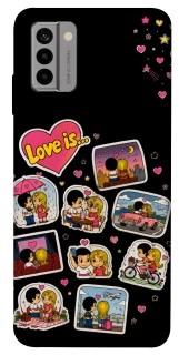 Чохол на Nokia G22 Love is ver.3 фото 1 з 1