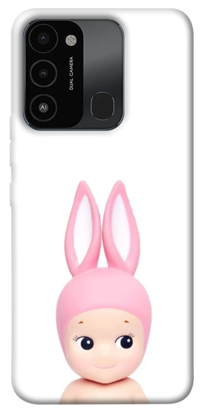 Чехол на TECNO Spark 8C Minimal Bunny Peek фото 1 из 1